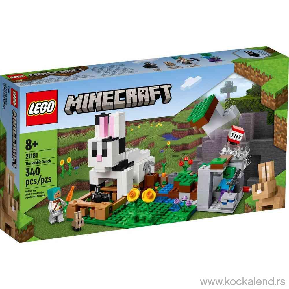 LEGO MINECRAFT BUNNY 