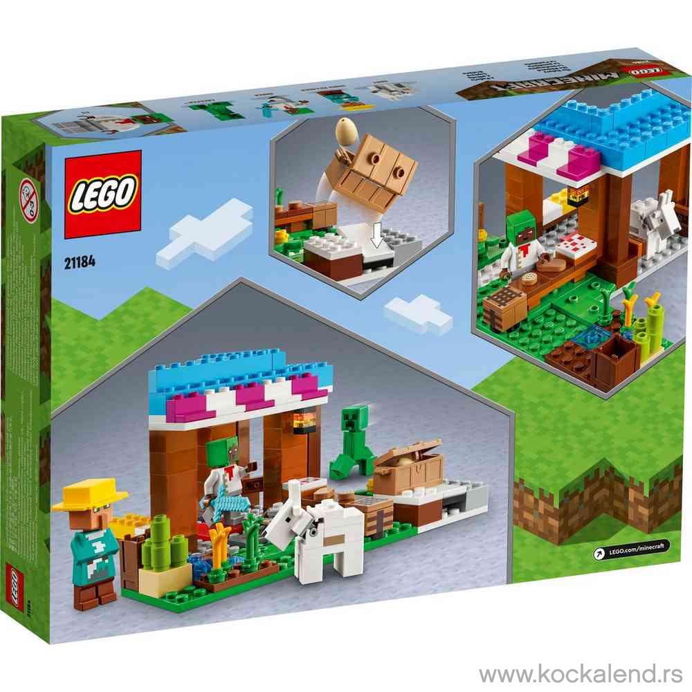 LEGO MINECRAFT THE BAKERY 