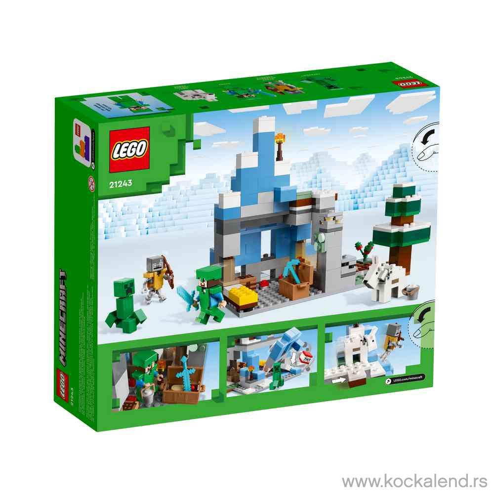 LEGO MINECRAFT THE FROZEN PEAKS 