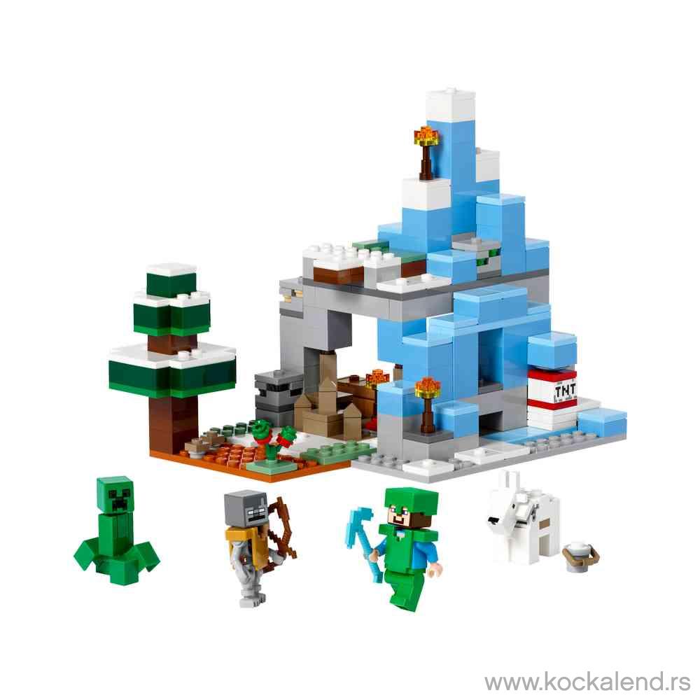 LEGO MINECRAFT THE FROZEN PEAKS 