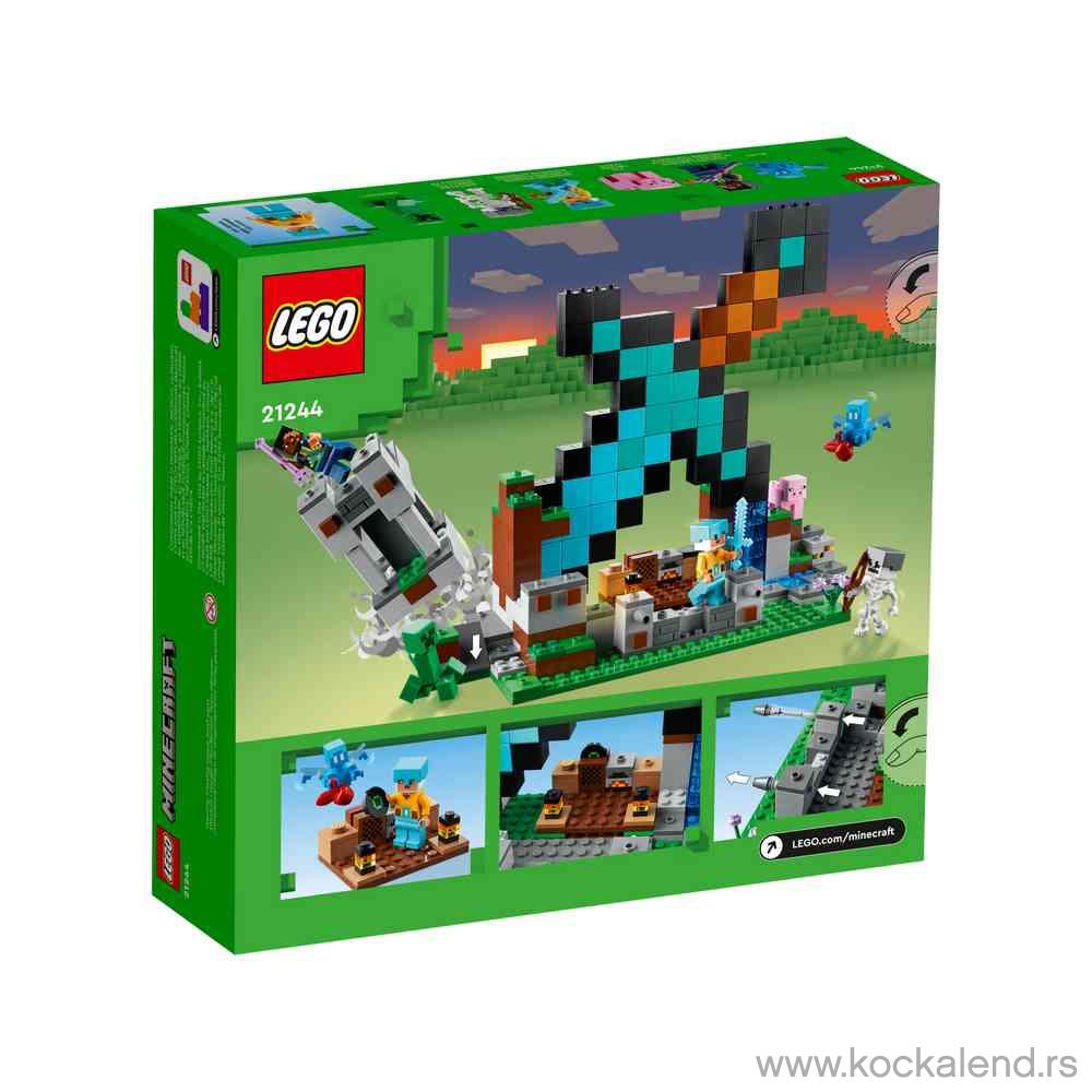 LEGO MINECRAFT THE SWORD OUTPOST 