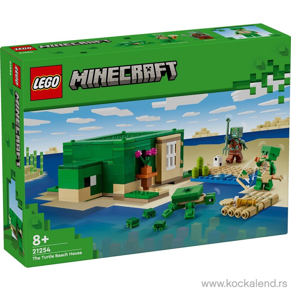 LEGO MINECRAFT THE TURTLE BEACH HOUSE 
