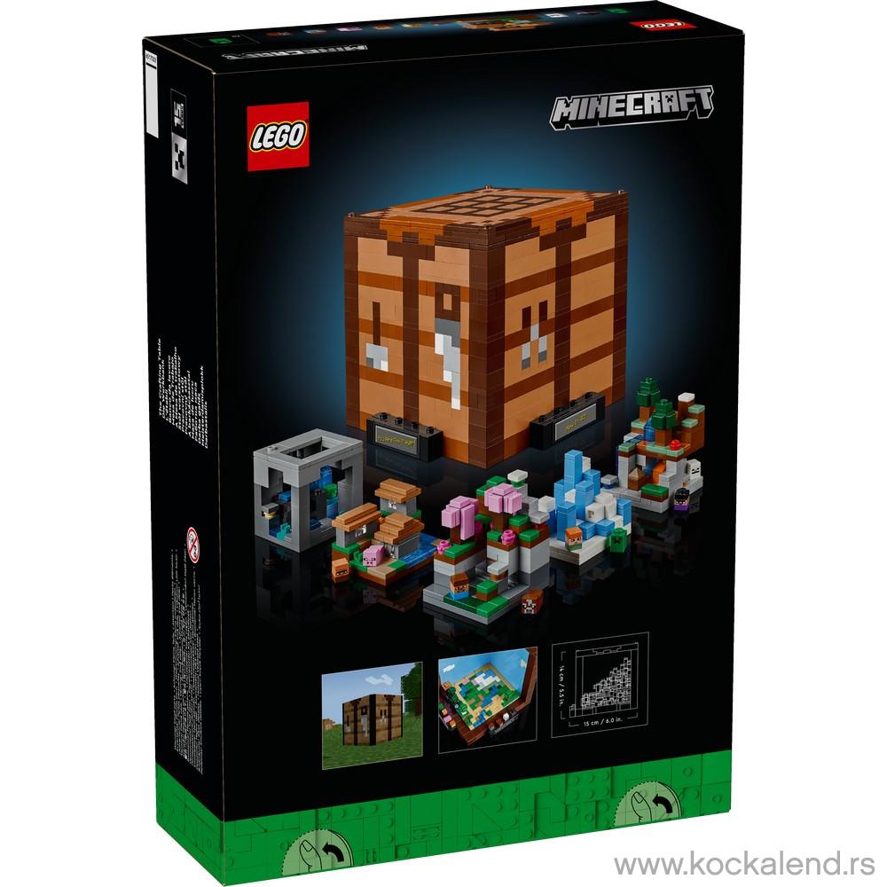 LEGO MINECRAFT THE CRAFTING TABLE 