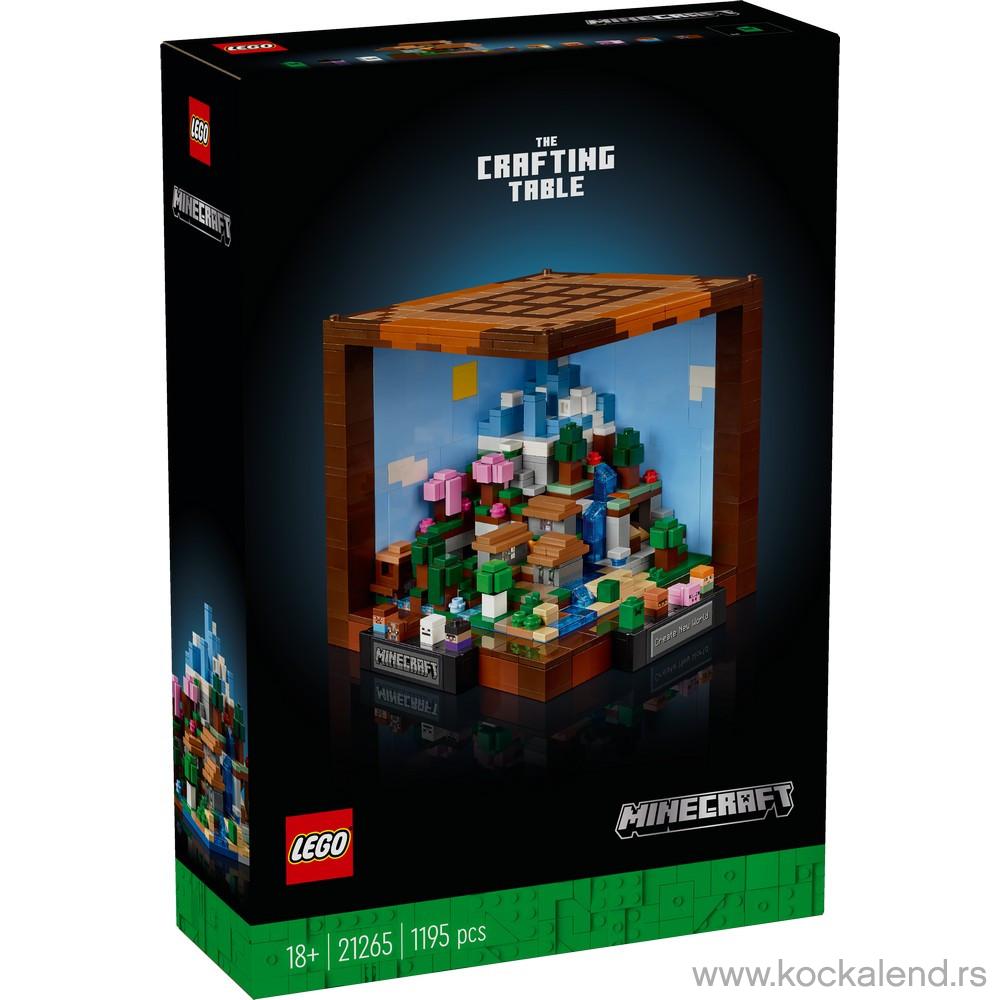 LEGO MINECRAFT THE CRAFTING TABLE 