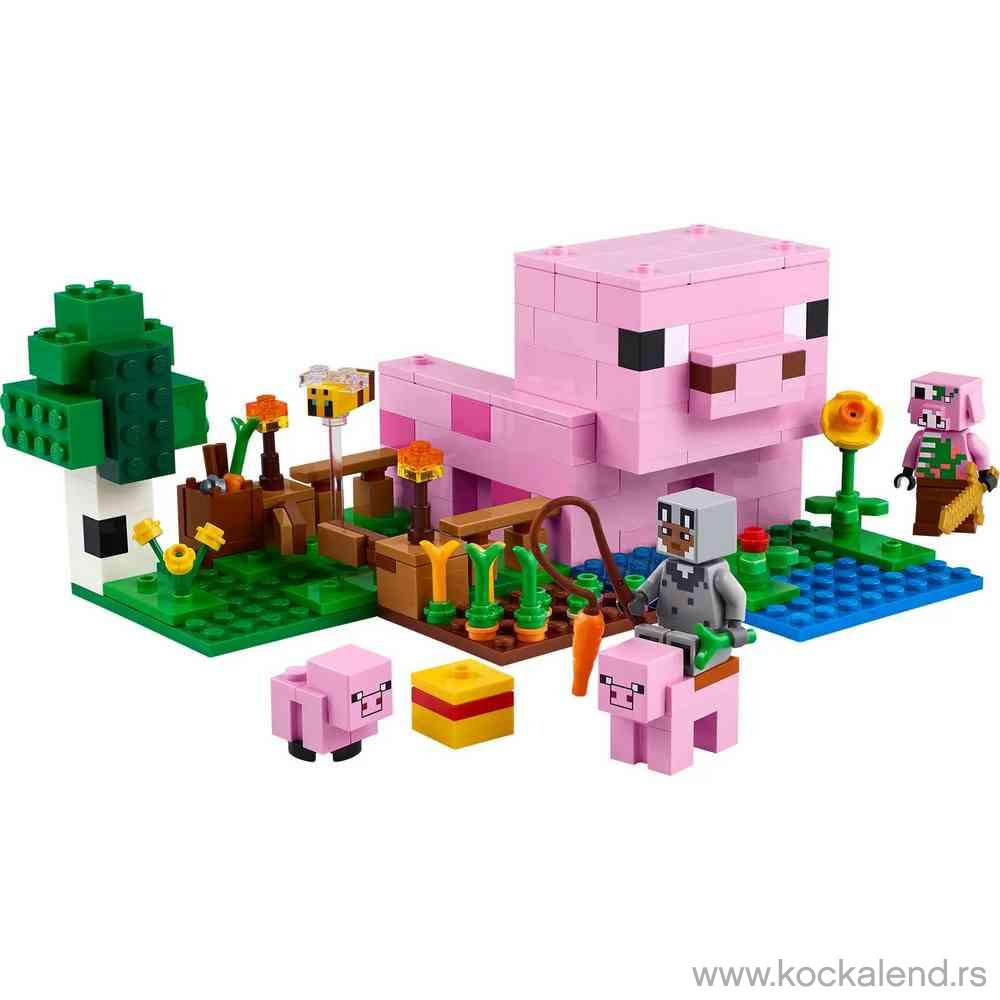 LEGO MINECRAFT THE BABY PIG HOUSE 