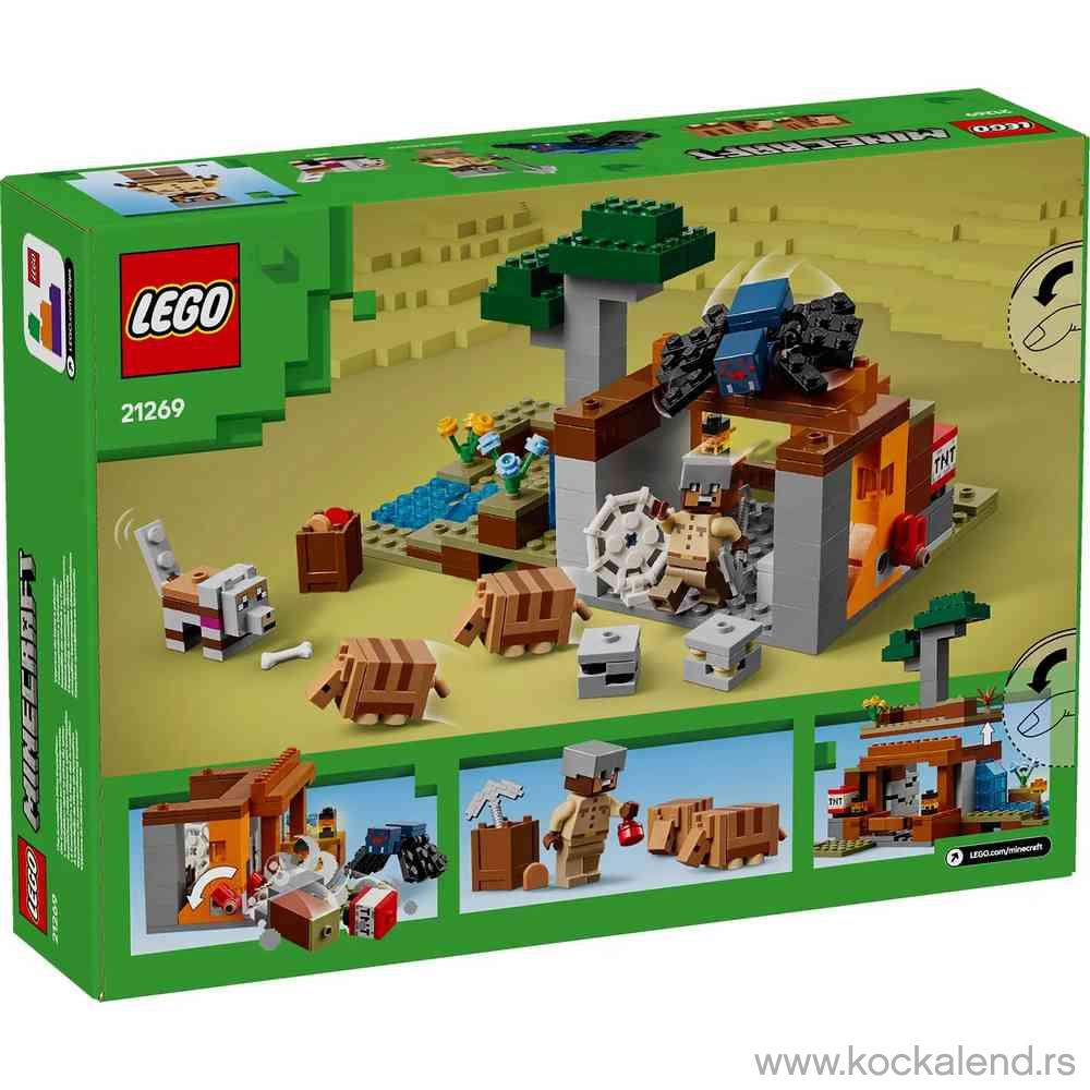 LEGO MINECRAFT THE ARMADILLO MINE EXPEDITION