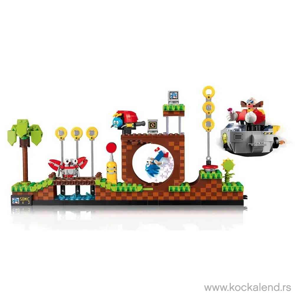 LEGO IDEAS SONIC THE HEDGEHOG – GREEN HILL ZONE 