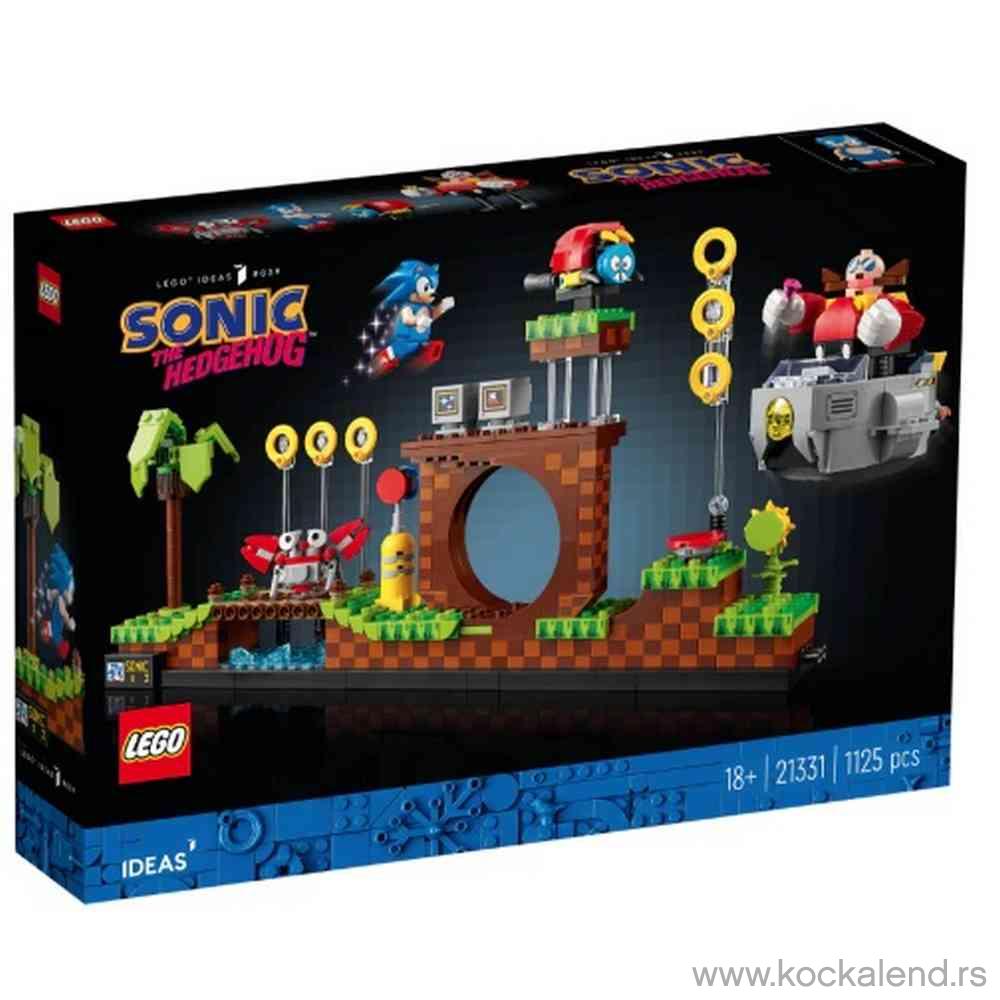 LEGO IDEAS SONIC THE HEDGEHOG – GREEN HILL ZONE 