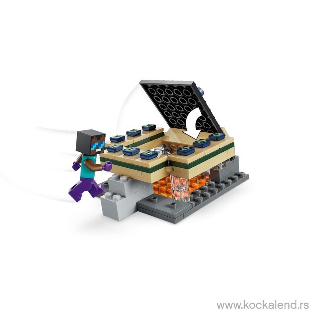 LEGO MINECRAFT NETHER  AND  END PORTAL JOURNEY 