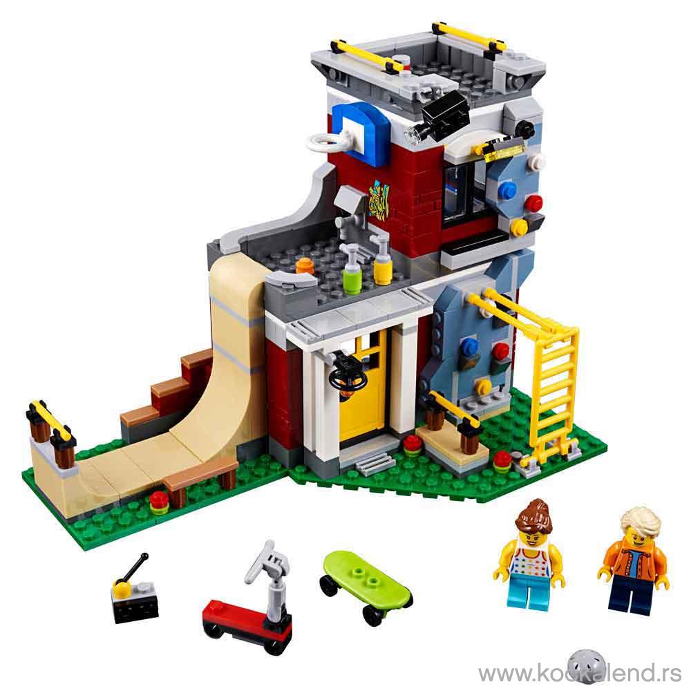 LEGO CREATOR MODULAR SKATE HOUSE 