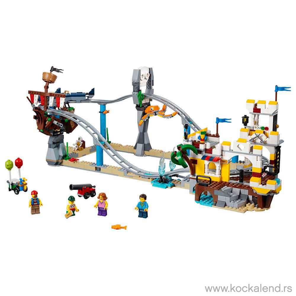 LEGO CREATOR PIRATE ROLLER COASTER 