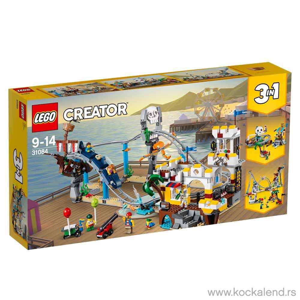 LEGO CREATOR PIRATE ROLLER COASTER 