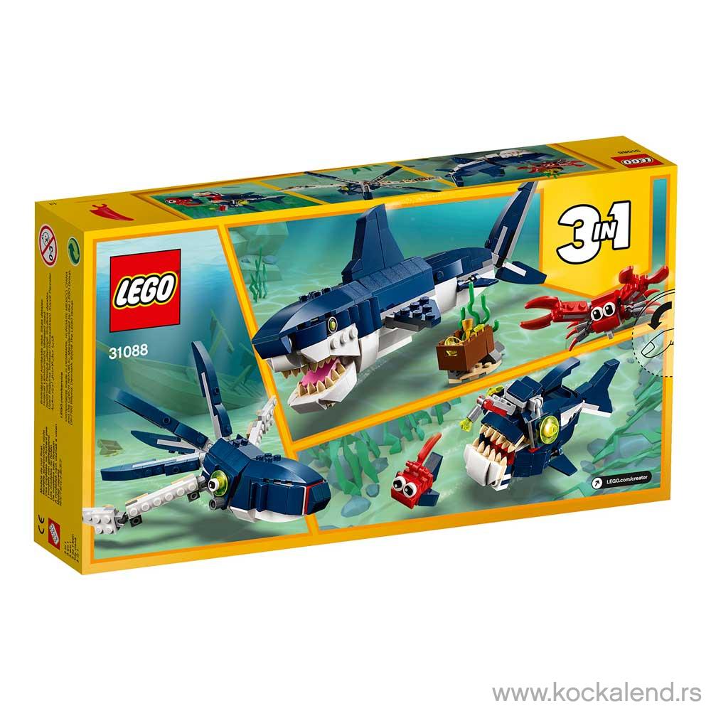 LEGO CREATOR DEEP SEA CREATURES 