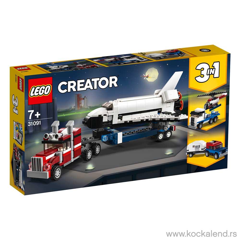 LEGO CREATOR SHUTTLE TRANSPORTER 