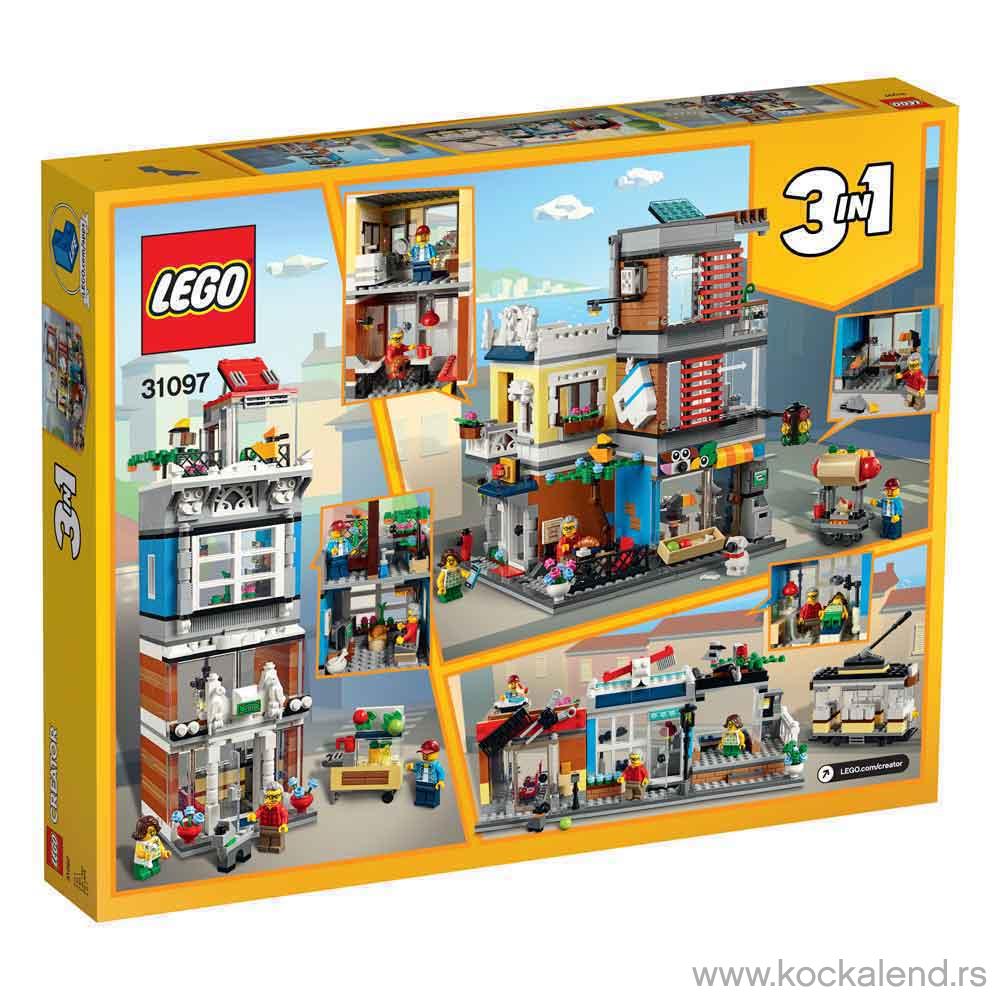 LEGO CREATOR TOWNHOUSE PET SHOP   CAF 