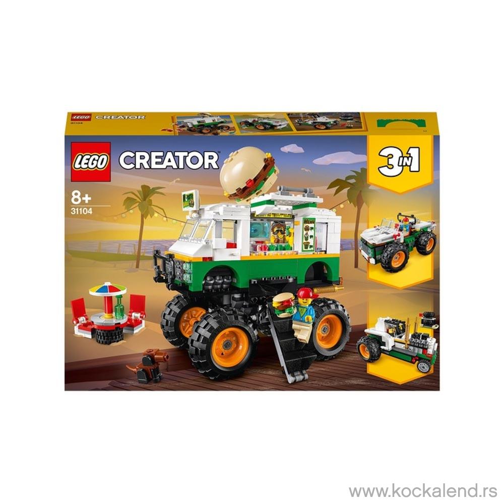 LEGO CREATOR MONSTER BURGER TRUCK V29 