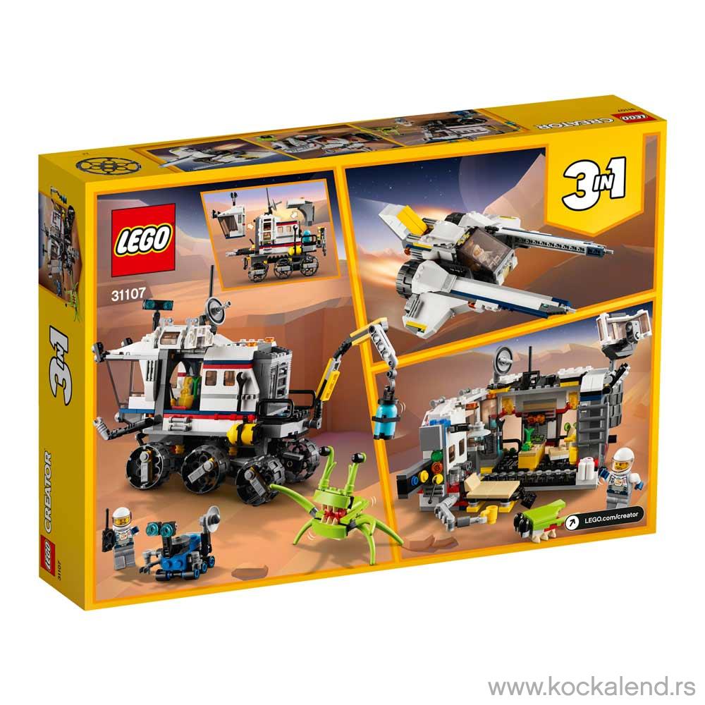 LEGO CREATOR SPACE ROVER EXPLORER 