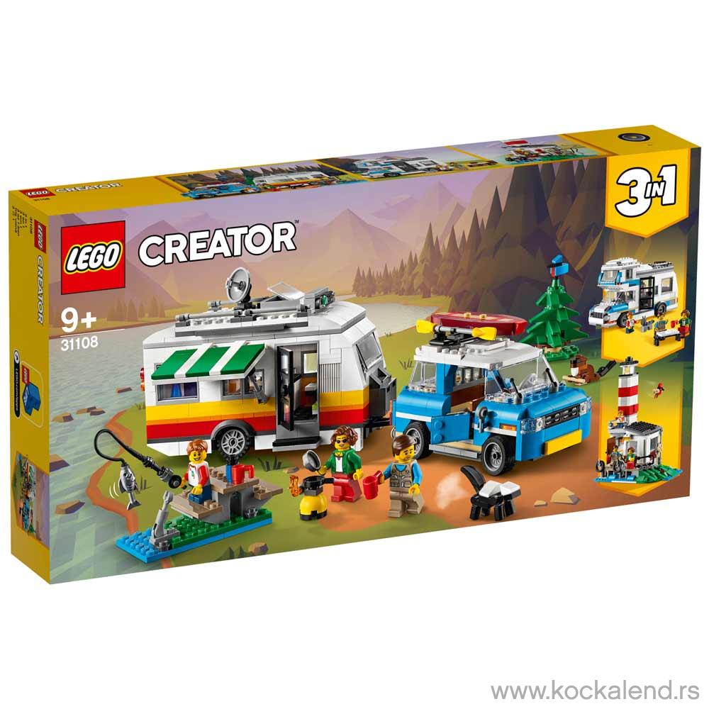 LEGO CREATOR CARAVAN FAMILY HOLIDAY 