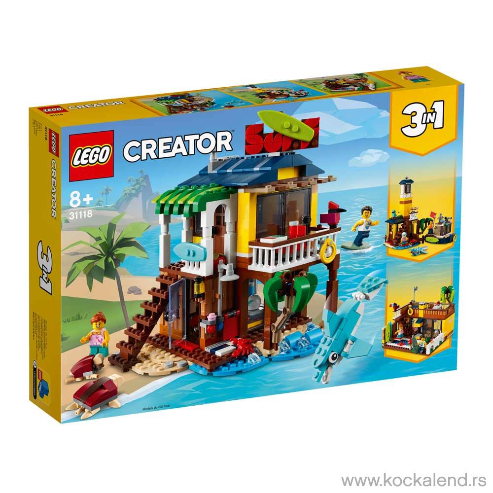 LEGO CREATOR SURFER BEACH HOUSE 