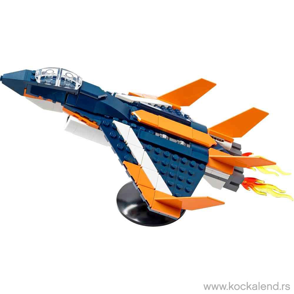 LEGO CREATOR SUPERSONIC-JET 