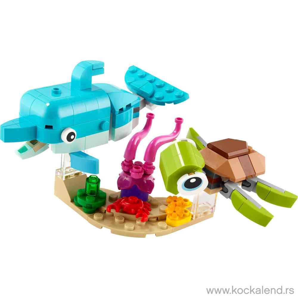 LEGO CREATOR DOLPHIN AND TURTLE 