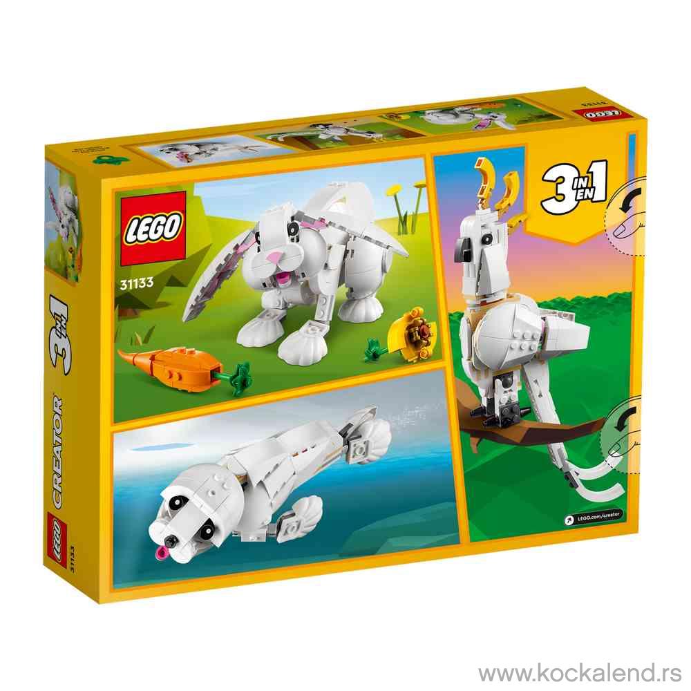 LEGO CREATOR WHITE RABBIT 