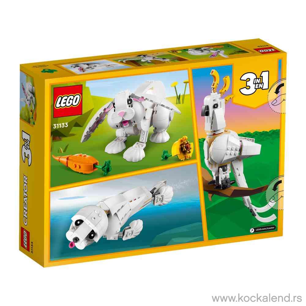 LEGO CREATOR WHITE RABBIT LE31133 Kockalend internet prodavnica
