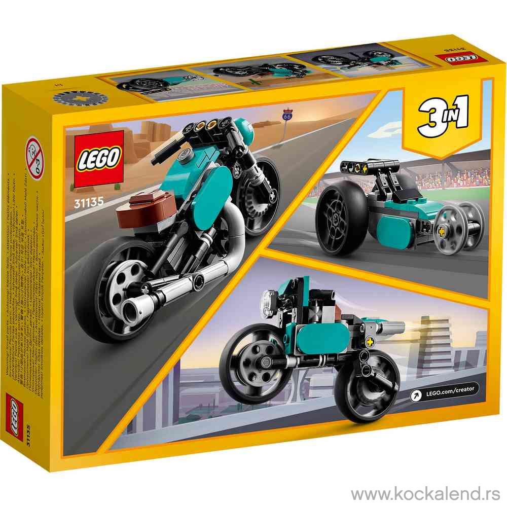 LEGO CREATOR VINTAGE MOTORCYCLE 