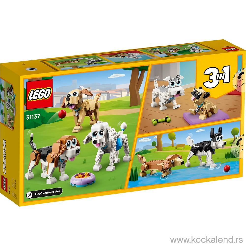 LEGO CREATOR ADORABLE DOGS 