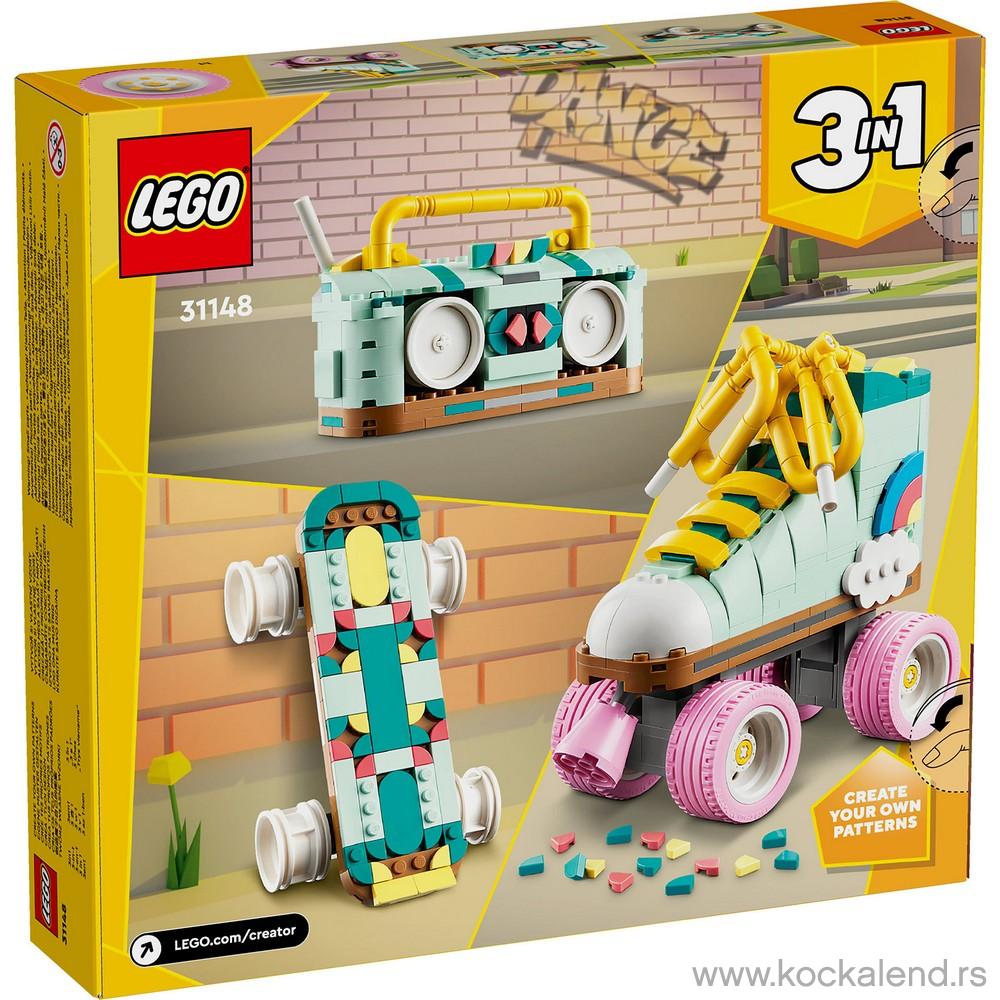 LEGO CREATOR RETRO ROLLER SKATE 