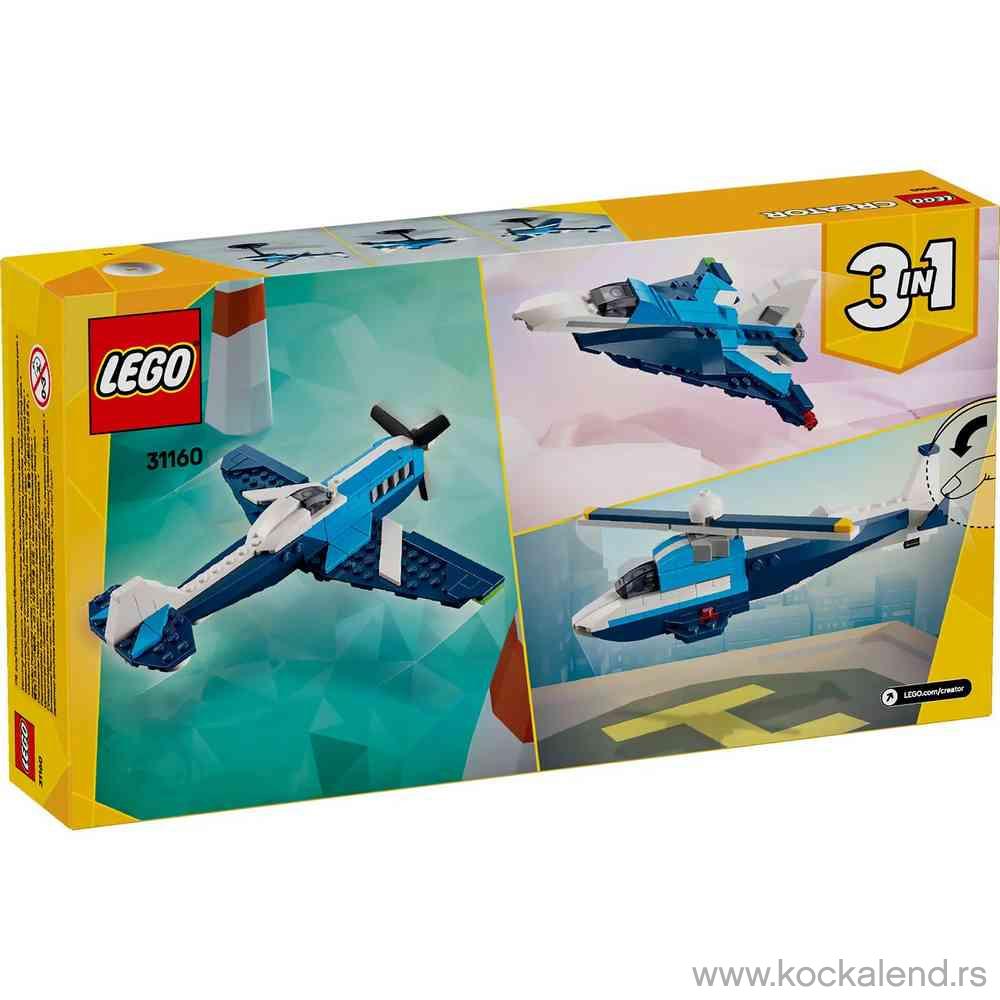 LEGO CREATOR AIRCRAFT  RACE PLANE