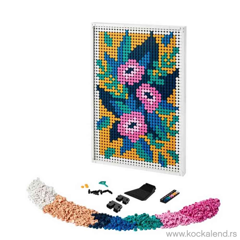 LEGO ART FLORAL ART 