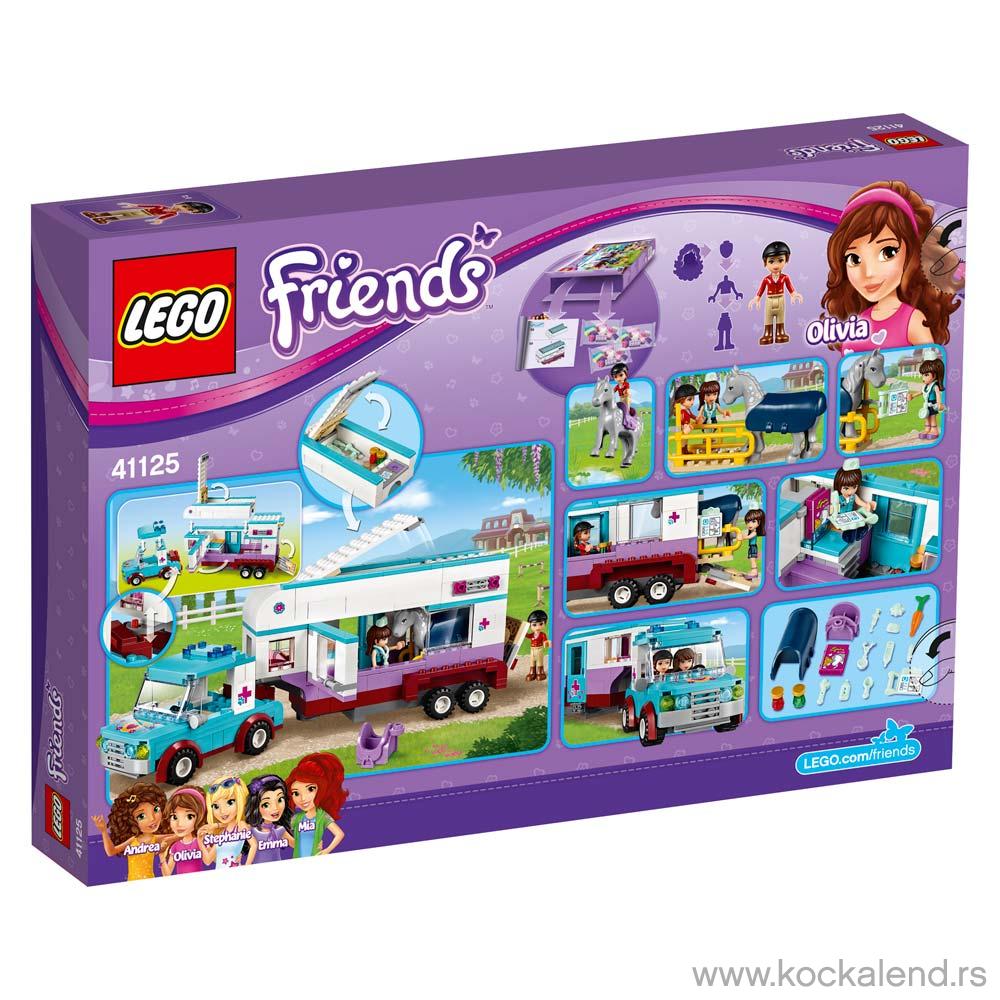 LEGO FRIENDS HORSE VET TRAILER LE41125 | Kockalend internet prodavnica
