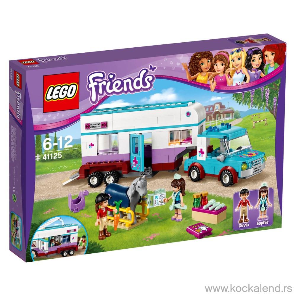 LEGO FRIENDS HORSE VET TRAILER LE41125 | Kockalend internet prodavnica