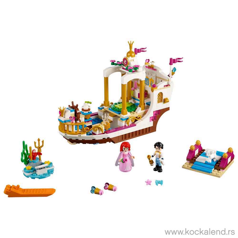 LEGO DISNEY PRINCESS ARIELS ROYAL CELEBRATION BOAT 