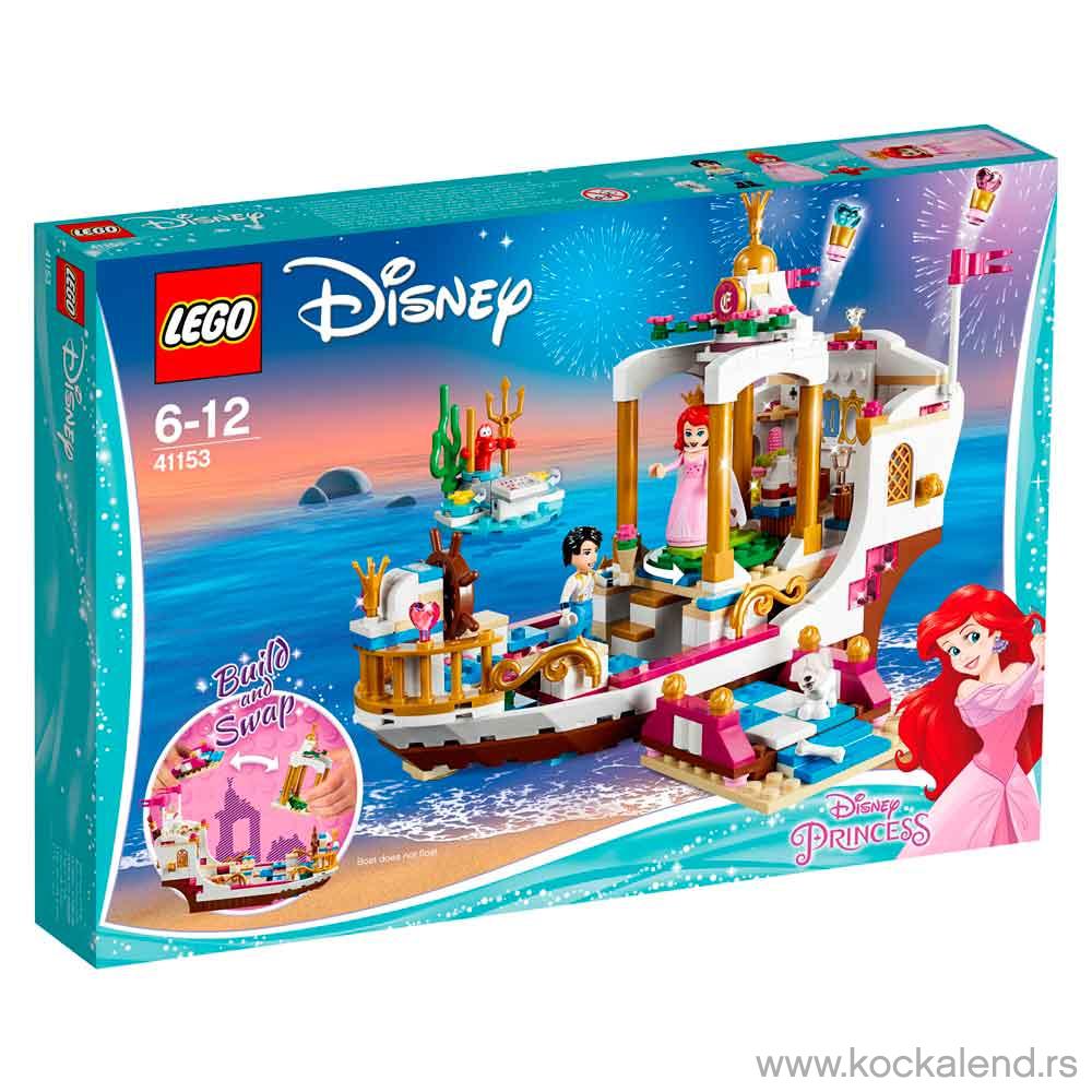 LEGO DISNEY PRINCESS ARIELS ROYAL CELEBRATION BOAT 