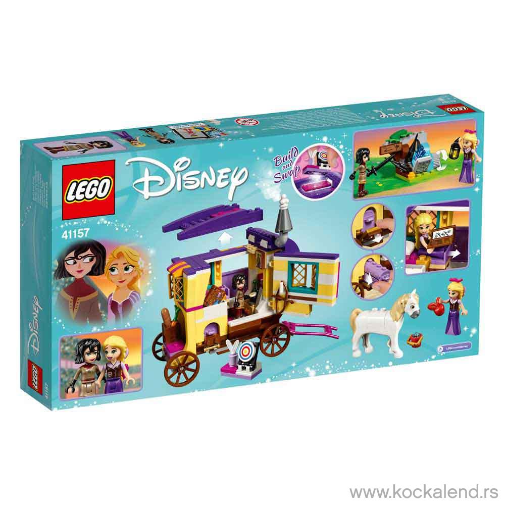 LEGO DISNEY PRINCESS RAPUNZEL'S TRAVELING CARAVAN 