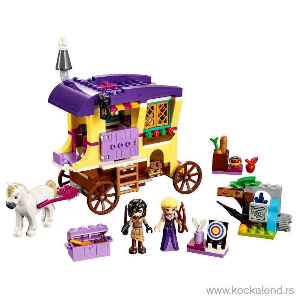 LEGO DISNEY PRINCESS RAPUNZEL'S TRAVELING CARAVAN 