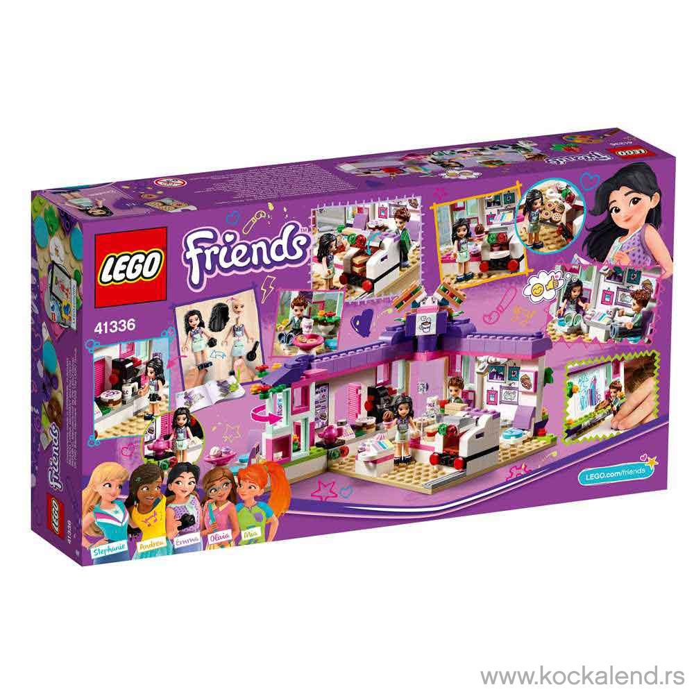 LEGO FRIENDS EMMA S ART CAFE 