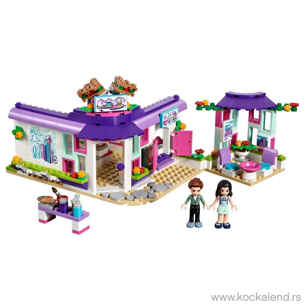 LEGO FRIENDS EMMA S ART CAFE 