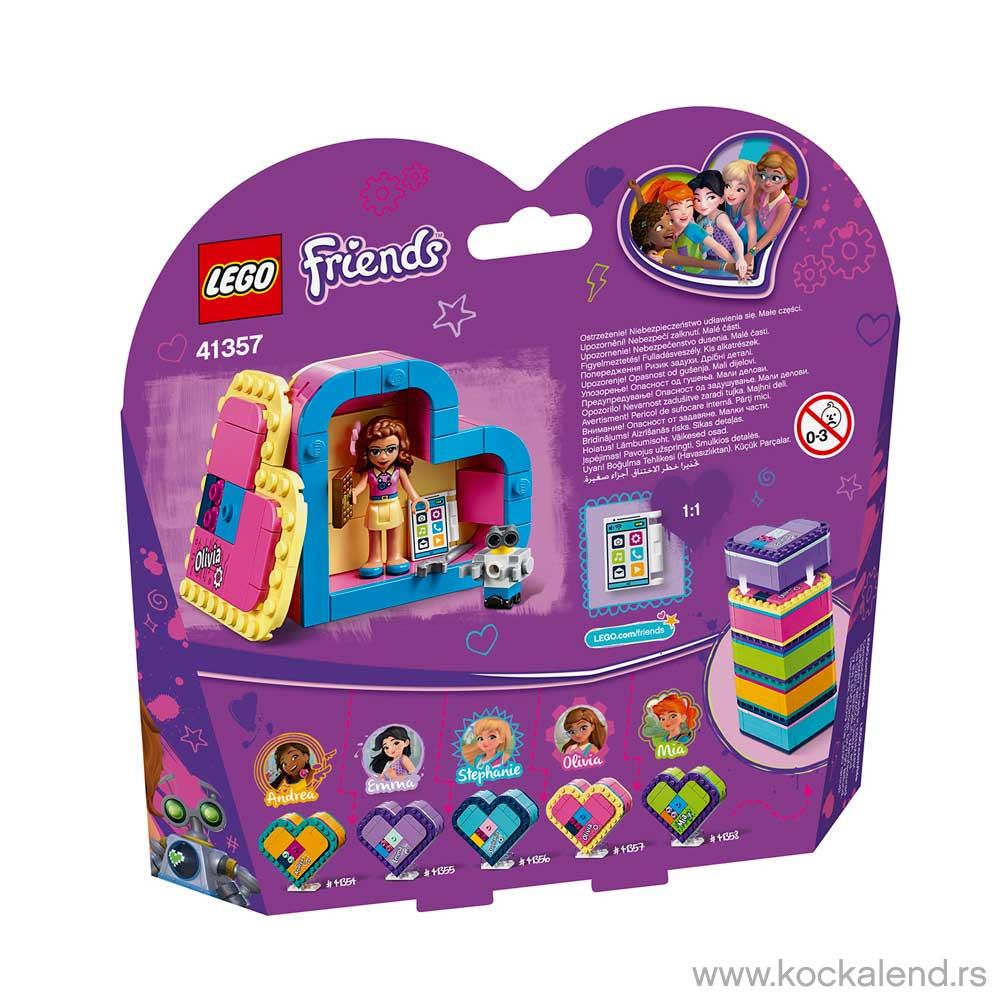 LEGO FRIENDS OLIVIA S HEART BOX 