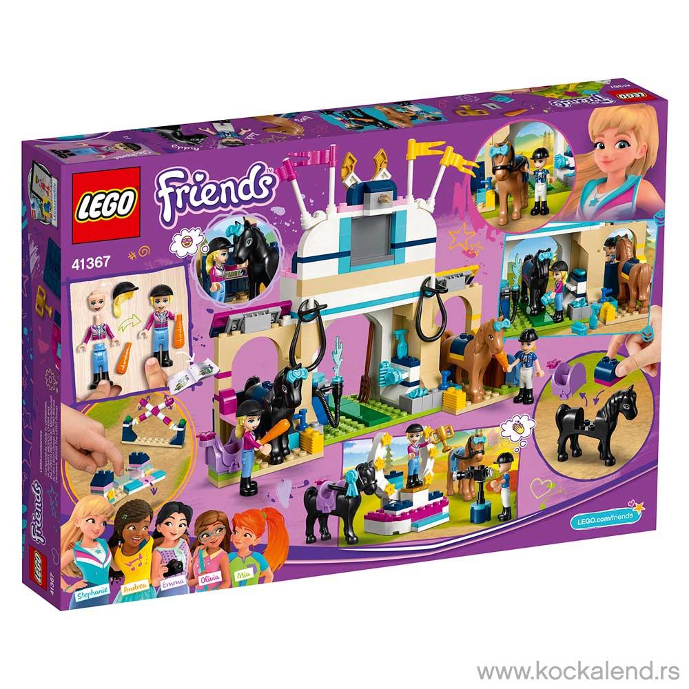 LEGO FRIENDS STEPHANIE S HORSE JUMPING 