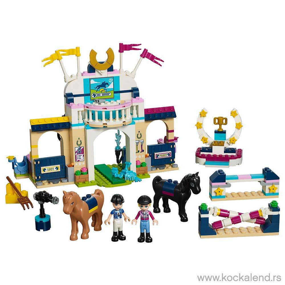 LEGO FRIENDS STEPHANIE S HORSE JUMPING 