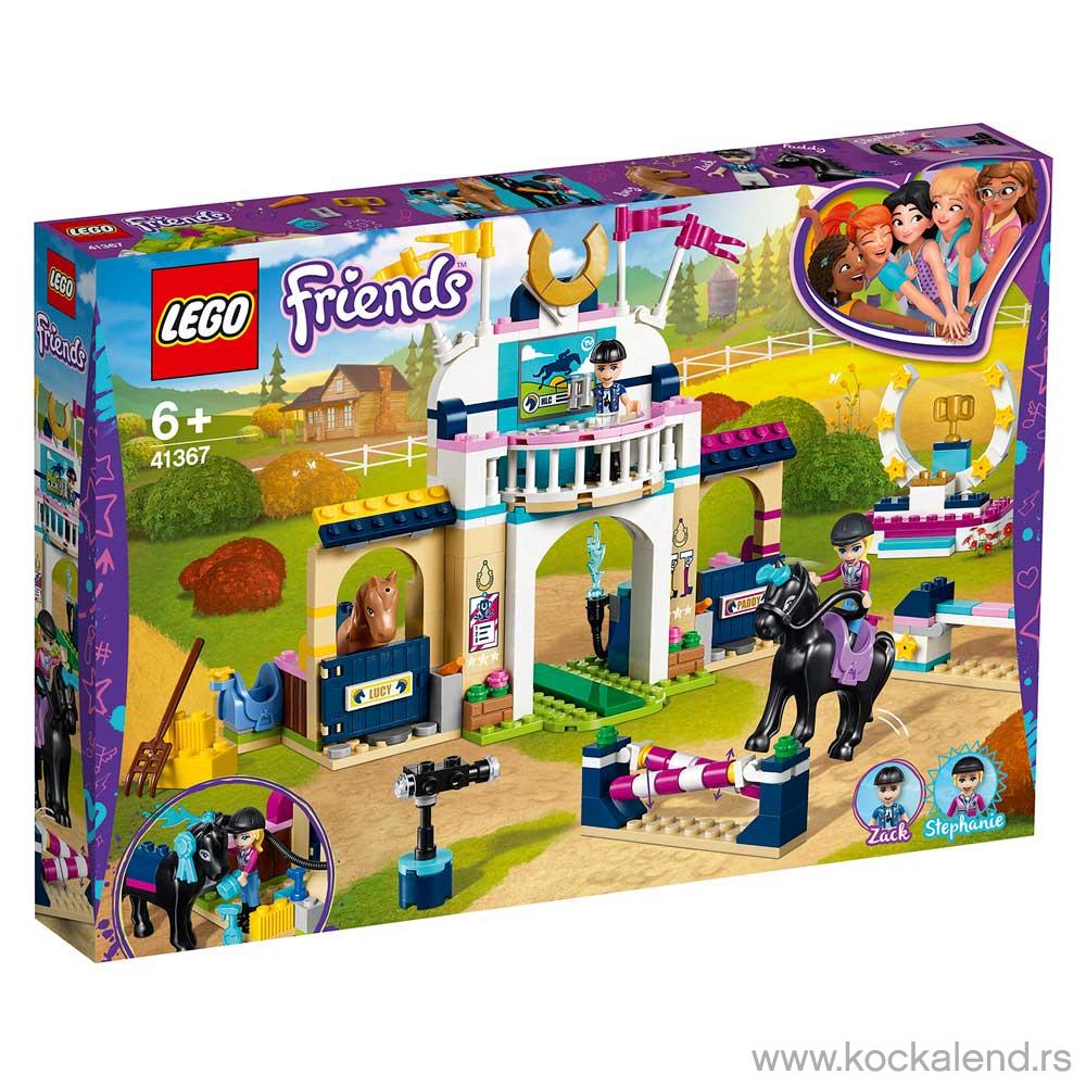 LEGO FRIENDS STEPHANIE S HORSE JUMPING 