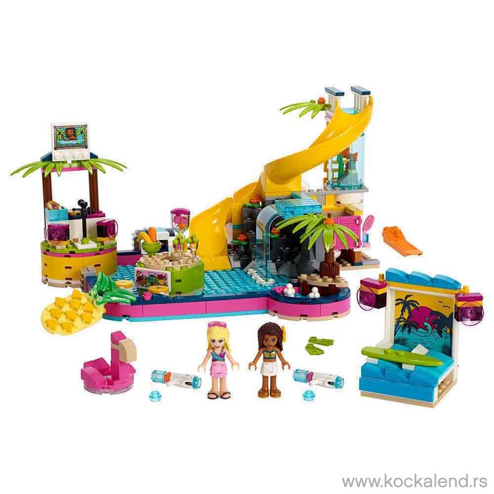 LEGO FRIENDS ANDREAS POOL PARTY 