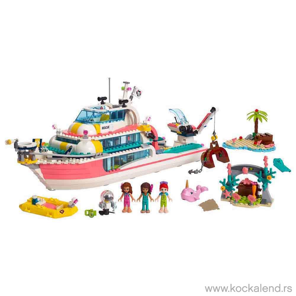 LEGO FRIENDS RESCUE MISSION BOAT 