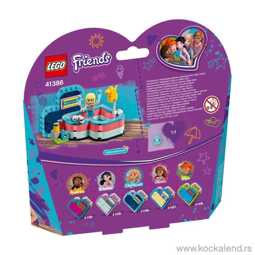 LEGO FRIENDS STEPHANIES SUMMER HEART BOX 