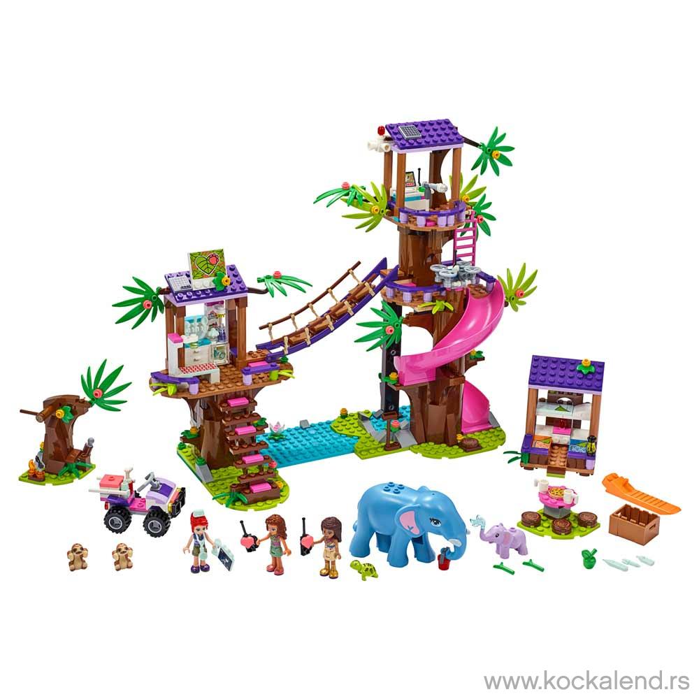 LEGO FRIENDS JUNGLE RESCUE BASE 