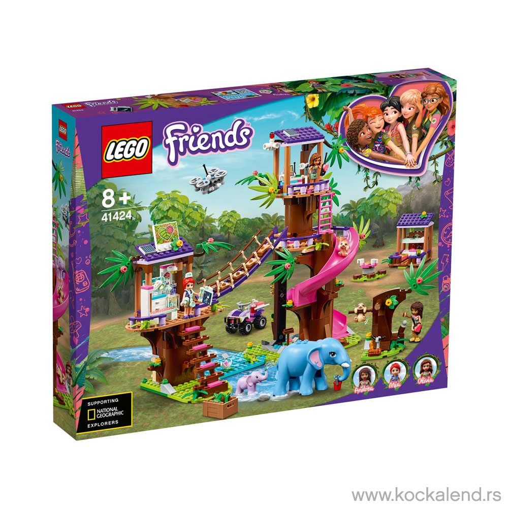 LEGO FRIENDS JUNGLE RESCUE BASE 