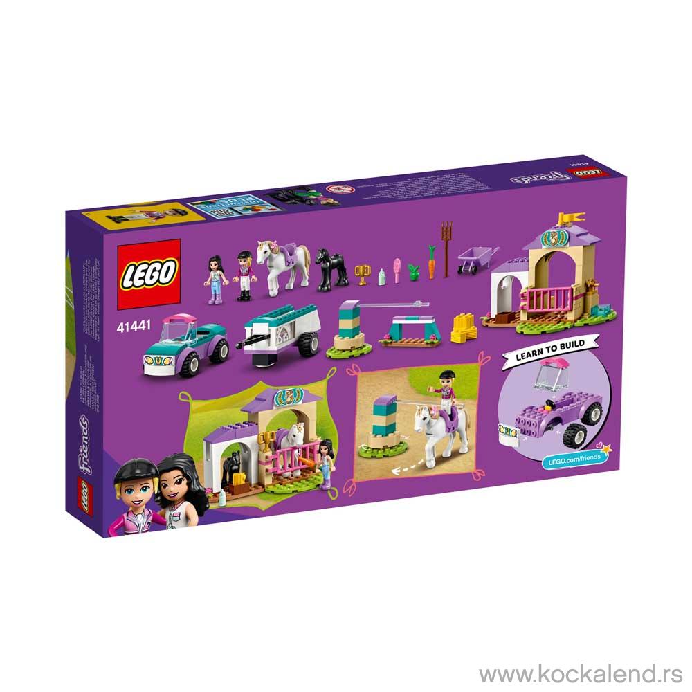 LEGO FRIENDS HORSE TRAINING AND TRAILER 